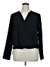 Remade 100% Polyester Black Long Sleeve T-Shirt Size XL - photo 1