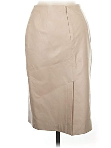 BOSS by HUGO BOSS Faux Leather Skirt (view 2)