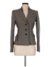 Karen Millen Tweed Gray Wool Blazer Size 6 - photo 1