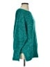Free People Teal Pullover Sweater Size XS - photo 4