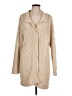 Eddie Bauer Tan Silk Cardigan Size Lg Petite - photo 1
