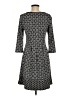 Max Studio Argyle Black Casual Dress Size M - photo 2