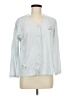 Unbranded Blue Long Sleeve Blouse Size M - photo 1