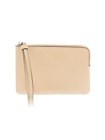 Coach Factory Leather Wristlet (view 1)