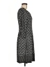 Max Studio Argyle Black Casual Dress Size M - photo 4