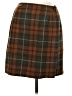 Style&Co Plaid Brown Wool Skirt Size 8 (petite) - photo 1