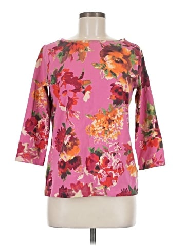 Talbots 3/4 Sleeve T-Shirt (view 1)