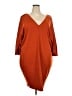 Ashley Stewart Orange Casual Dress Size 26 - 28 Plus - photo 1