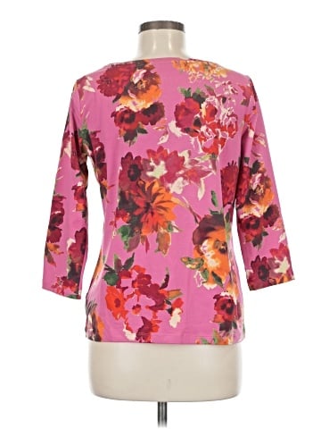Talbots 3/4 Sleeve T-Shirt (view 2)