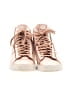 Nike 100% Leather Metallic Pink Sneakers Size 6 - photo 2