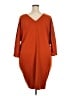 Ashley Stewart Orange Casual Dress Size 26 - 28 Plus - photo 2