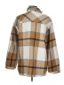 Unbranded Plaid Gold Jacket Size M - photo 2