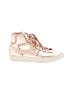 Nike 100% Leather Metallic Pink Sneakers Size 6 - photo 1