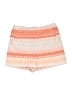 BCBGeneration Print Orange Shorts Size 2 - photo 1