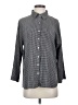 Cut Loose Houndstooth Gray Long Sleeve Button-Down Shirt Size S - photo 1
