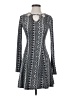 Mudd Argyle Gray Casual Dress Size XS - photo 1