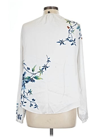 White House Black Market Long Sleeve Blouse (view 2)