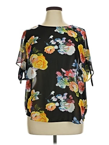 Jeans By Buffalo Short Sleeve Blouse (view 1)