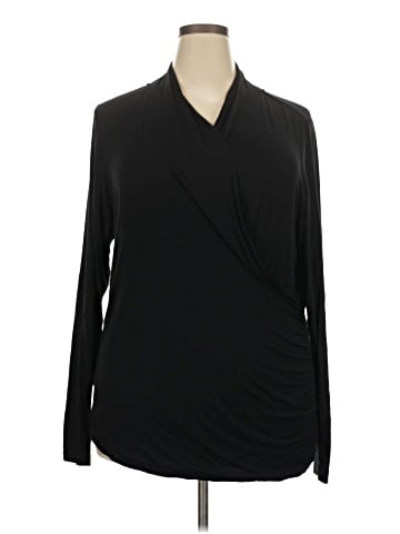Sofia Jeans by Sofia Vergara Long Sleeve Blouse (view 1)