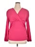 Grace Karin Pink Long Sleeve Blouse Size XL - photo 1