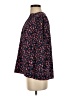J.Crew 100% Polyester Floral Blue 3/4 Sleeve Blouse Size S - photo 5