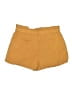 wonderly Solid Yellow Shorts Size 16 - photo 2