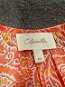 Cleobella Orange Short Sleeve Blouse Size XS - photo 7