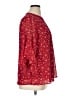 Timeson Red 3/4 Sleeve Blouse Size XL (estimated) - photo 4