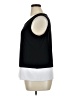 The Look Black Sleeveless Blouse Size XL - photo 5