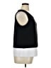 The Look Black Sleeveless Blouse Size XL - photo 4