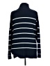 Michael Stars Stripes Blue Pullover Sweater Size XL (3) - photo 2