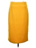 SOHO Apparel Ltd Solid Yellow Casual Skirt Size S - photo 1
