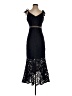 Lulus 100% Polyester Blue Black Cocktail Dress Size S - photo 1