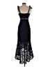 Lulus 100% Polyester Blue Black Cocktail Dress Size S - photo 2