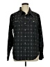 Assorted Brands Plaid Black Long Sleeve Blouse Size XL - photo 1