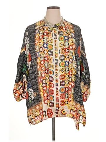 Johnny Was 3/4 Sleeve Blouse (view 1)