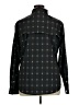 Assorted Brands Plaid Black Long Sleeve Blouse Size XL - photo 2