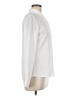Express 100% Recycled Polyester Ivory Long Sleeve Blouse Size S - photo 4
