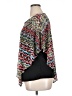 Robert Louis 100% Polyester Black 3/4 Sleeve Blouse Size XL - photo 5