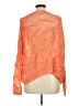 Sparkle & Fade Orange Pullover Sweater Size M - photo 2