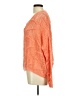 Sparkle & Fade Orange Pullover Sweater Size M - photo 5