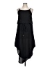 Ours Solid Black Casual Dress Size L - photo 1