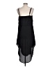 Ours Solid Black Casual Dress Size L - photo 2