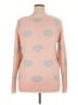 Torrid Polka Dots Pink Pullover Sweater Size 1X Plus (1) - photo 2
