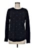 Ann Taylor LOFT Polka Dots Blue Pullover Sweater Size M - photo 1