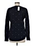 Ann Taylor LOFT Polka Dots Blue Pullover Sweater Size M - photo 2