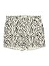 Workshop Republic Clothing Animal Print Ivory Shorts Size 8 - photo 1