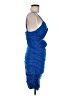 Unbranded Blue Cocktail Dress Size M - photo 4
