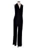 Leith 100% Polyester Solid Black Jumpsuit Size L - photo 1