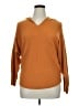 Aaeda Orange Pullover Sweater Size XL - photo 1